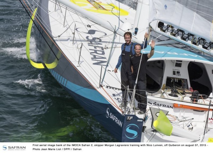 Morgan Lagravière et Nicolas Lunven, deux jeunes talents à la barre de Safran ! - media1