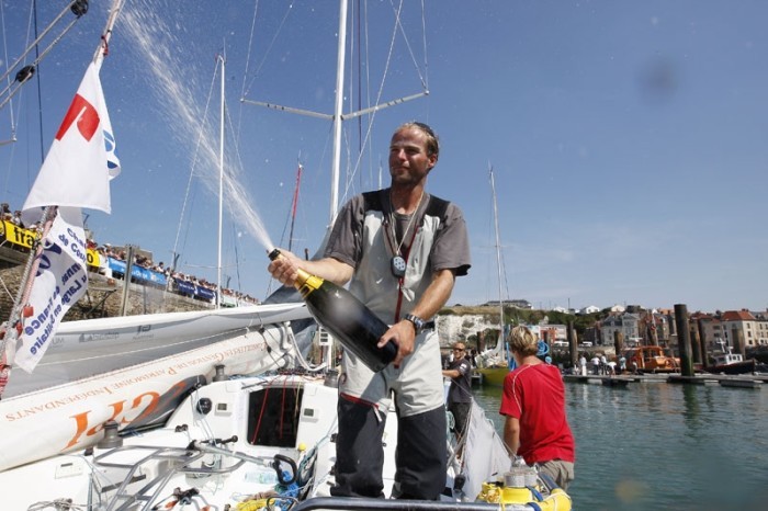 Victoire éclatante de Nicolas Lunven dans la Solitaire du Figaro - media2