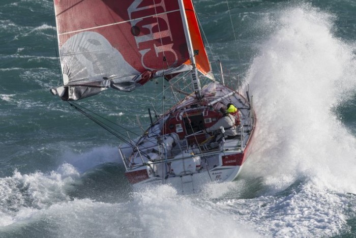 Le voilier Generali dans la tempête ! - media1